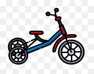 Red Tricycle Transparent Png - Stickpng