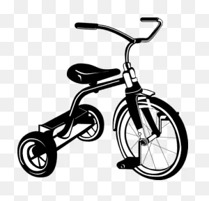Tricycle Clipart Terminal - Easy Tricycle Drawing - Png Download ClipartFlare.com 