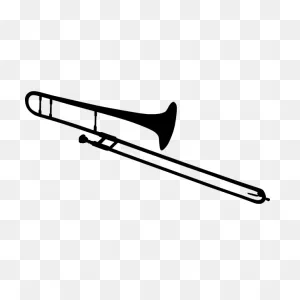 Tenor Trombone Vector | Free PNG-WebP