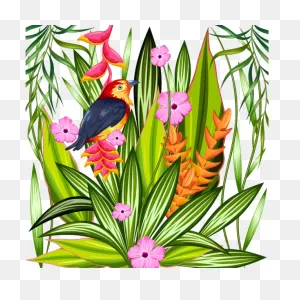 Multicolores,papier,papers | Plant Vector, Tropical Animals ClipartFlare.com 