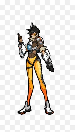 Covetly: Figpin: Overwatch: Tracer #132