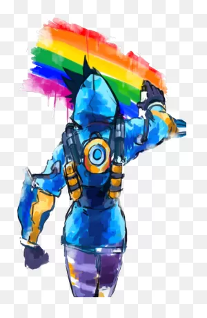Tracer Overwatch Clipart - Full Size Clipart (#398360) - ClipartFlare