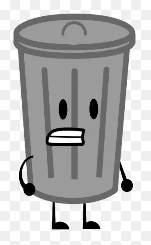 Trash Clipart Bfdi - Trash Can Clipart Png Transparent Png - Full ClipartFlare.com 