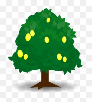 Lemon Tree Vector Graphics | Public Domain Vectors