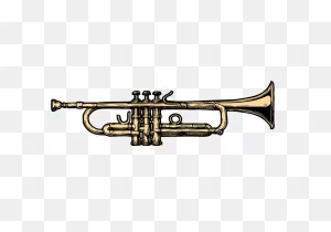 Trumpet Clipart Transparent 1 - ClipartFlare
