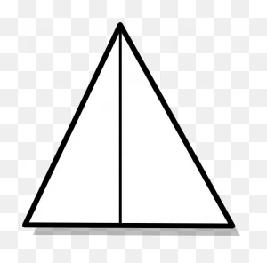 Triangulo Blanco Y Negro Clipart - Full Size Clipart (#1241081 ClipartFlare.com 