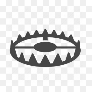 Animal Trapping, Gin Trap, Trap, Catcher, Pitfall, Snare, Trapping Icon ClipartFlare.com 
