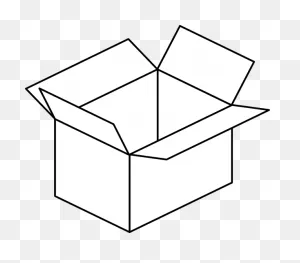 Open Box Clipart - Box Icon Png White | Full Size Png Download ClipartFlare.com 