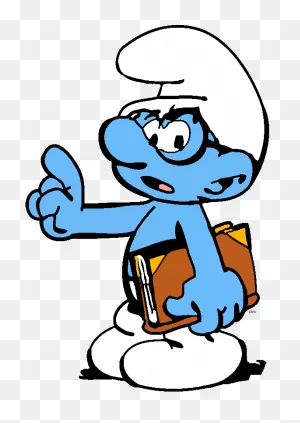 Picture Of Brainy Smurf