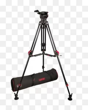 Ac-Trpd-Ha360Al: Aluminum Video Tripod With 3-Way Fluid Head