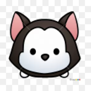 How To Draw Figaro, Disney Tsum Tsum