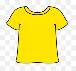 Yellow Tshirt Clip Art - Yellow Tshirt Image