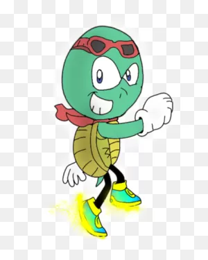 Turbo The Turtle | Sonic Fanon Wiki | ClipartFlare