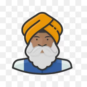 Beard, Indian, Sikh, Turban Icon - Download On Iconfinder