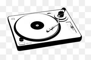 Turntable Record Player Antique - Free Vector Graphic On ClipartFlare