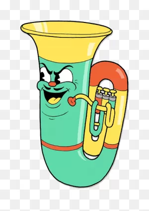 Tuba | Cuphead Wiki | ClipartFlare