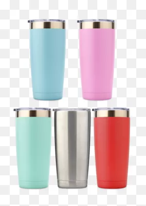 Personalized Insulated Tumbler In Stainless Steel - 20 Oz