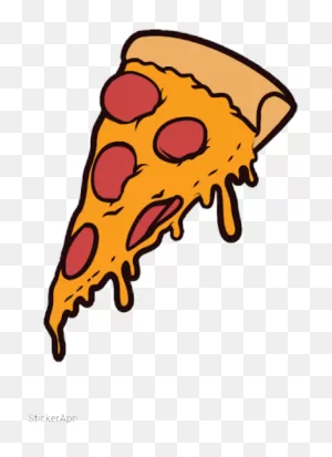Tumblr Pizza - Pizza Stickers Clipart - Full Size Clipart ClipartFlare.com 