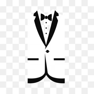 Tuxedo Silhouette | Free PNG-WebP