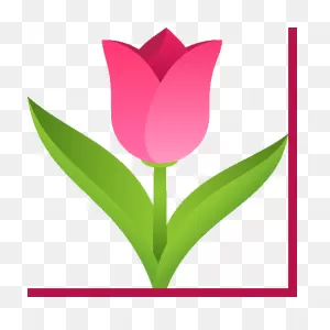 Tulip Nature Sticker - Tulip Nature Joypixels - Discover & Share Gifs