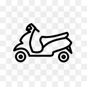 Bicycle Cartoon Clipart - Motorcycle, Bicycle, Scooter ClipartFlare.com 