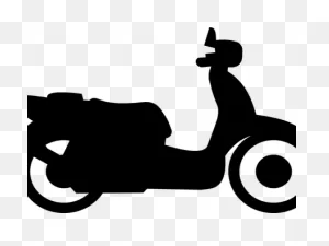 Scooter Clipart Two Wheeler - Scooter Clip Art - Png Download ClipartFlare.com 