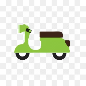 Scooter, Transport, Two-Seater, Two-Wheeler, Vehicle Icon - Download ClipartFlare.com 