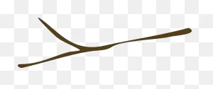 Twig Black And White Clipart - Clipart Suggest