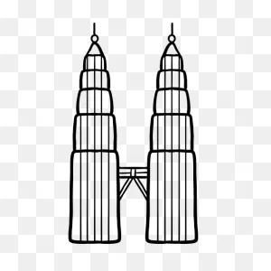 F:856651968) - Petronas Twin Towers - 13.9 Kbytes, Download To ClipartFlare.com 
