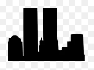 Twin Towers Clipart - World Trade Center Outline - Png Download ClipartFlare.com 