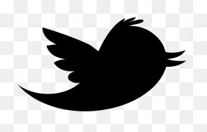 Twitter White Logo Transparent - New Twitter Logo Black Clipart ClipartFlare.com 
