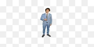Tyler Posey (Blue Suit) Cardboard Cutout