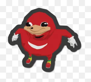 Download Hd Stickers Page Burubado Ugandan - Ugandan Knuckles ClipartFlare.com 