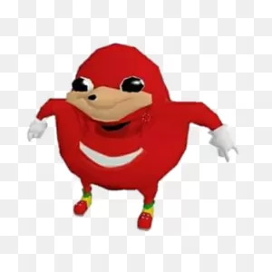 Ugandan Knuckles - Transparent Png | Ugandan Knuckles | Funny ClipartFlare.com 