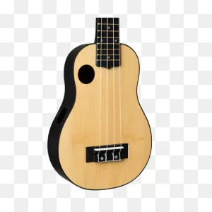 Amahi Troubadour Abs Soprano Ukulele With Bamboo Top And Gig Bag