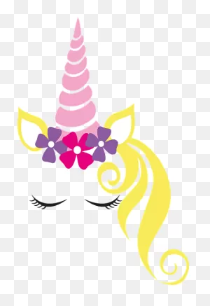 Transparent Unicorn Horn Clipart - Transparent Background Unicorn ClipartFlare.com 