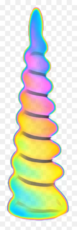 Unicorn #horn #holographic #uni #freetoedit - Horn Unicorn Clipart ClipartFlare.com 