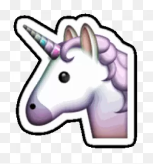 Download Narwhal Clipart Tumblr Animal - Unicorn Emoji Transparent ClipartFlare.com 