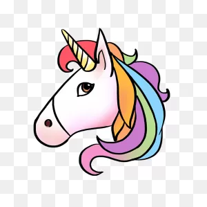 How To Draw A Unicorn Emoji - Really Easy Drawing Tutorial