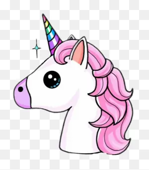 Girly Clipart Unicorn - Unicornio Sticker | Full Size Png Download ClipartFlare.com 