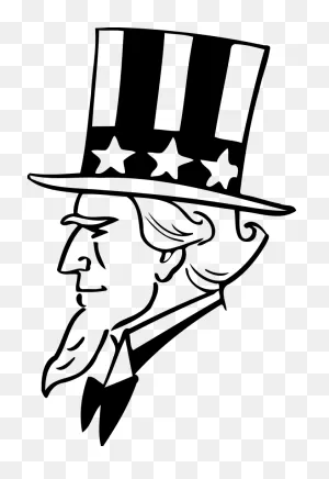 Onlinelabels Clip Art - Uncle Sam 2