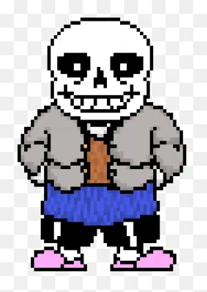 Doki Doki Sans - Sans Undertale Clipart - Large Size Png Image ClipartFlare.com 