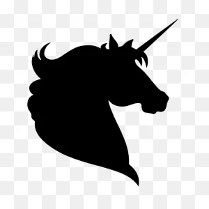 Beautiful Unicorn Head Sticker
