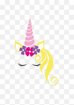 Dreamy Sleeping Unicorn Head Free PNG-WebP File - PNG-WebPheart ClipartFlare.com