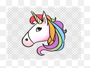Unicorn Clipart - Pink, Mane, Head, Transparent Clip Art
