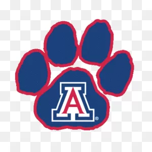 Logo_-University-Of-Arizona-Wildcats-Blue-A-Paw-Print - ClipartFlare