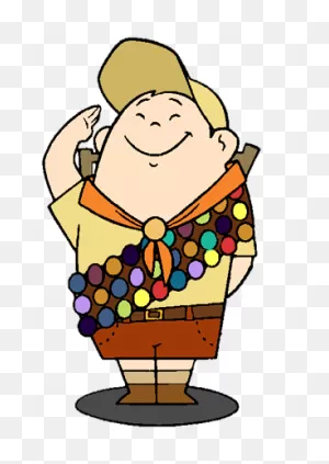 Russell From Up Cartoon - ClipartFlare