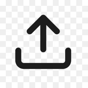 Box Document Outline Share Top Upload Icon - Starter