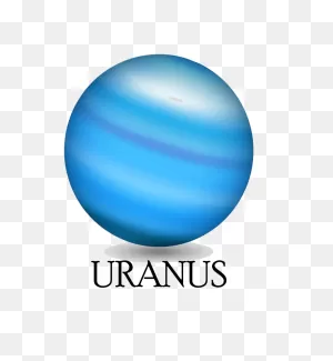 Planet Uranus Clipart Transparent - ClipartFlare