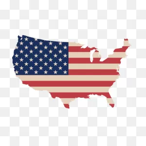 Usa Map And Flag | Free PNG-WebP